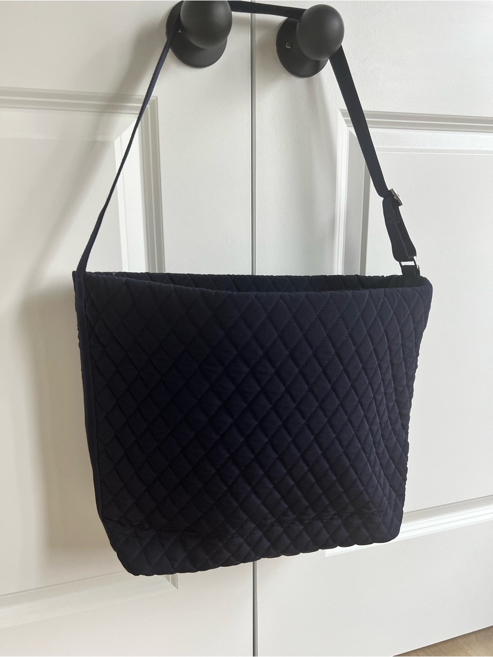 Vera Bradley Quilted Navy Crossbody Shoulder Bag